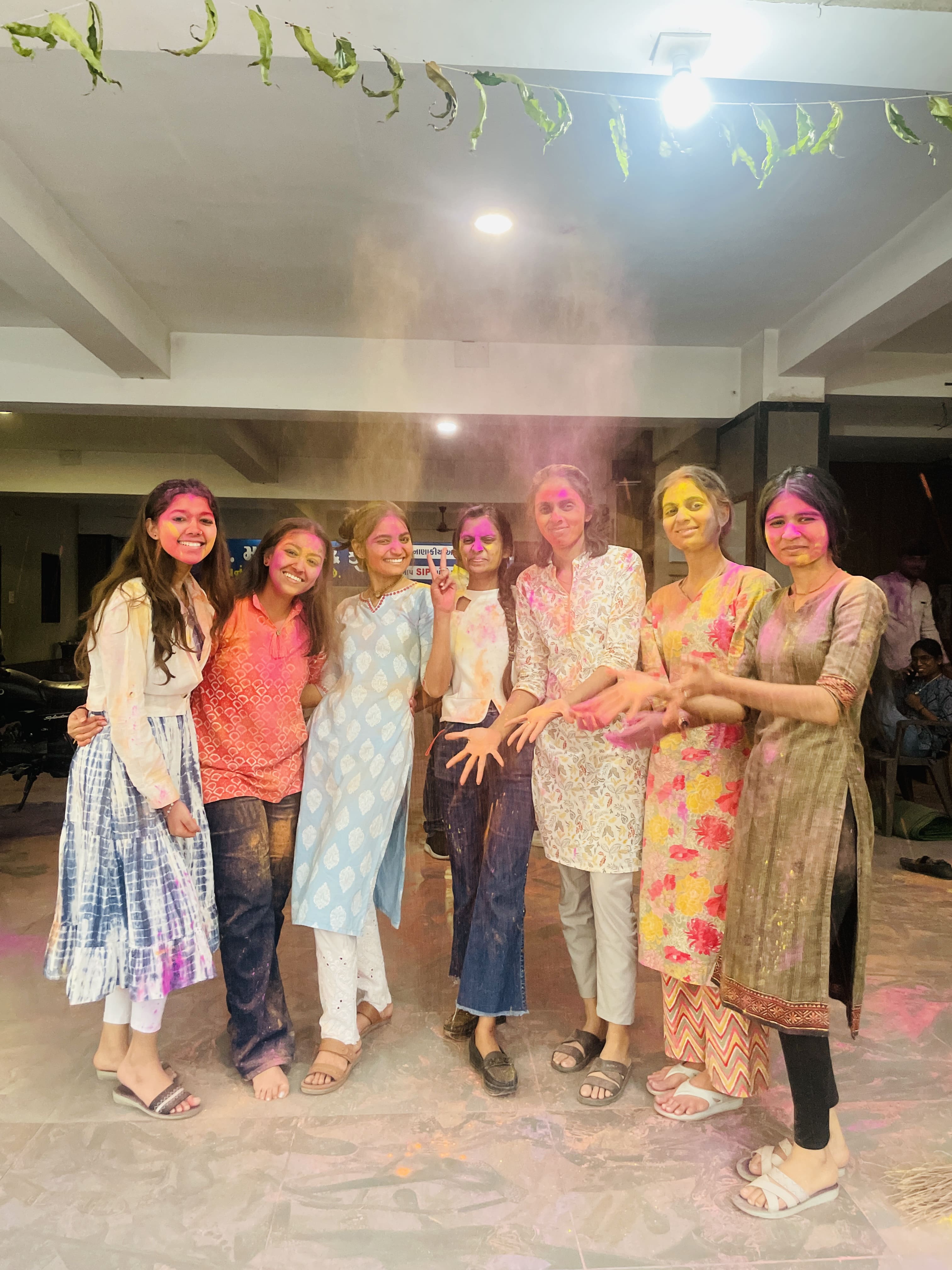 Holi celebration